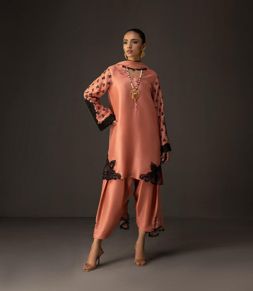 shamooz silk printed unstitched 3pc
