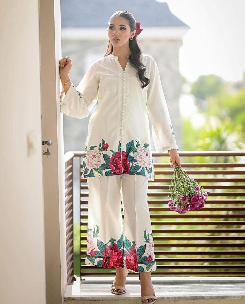 shamooz silk printed unstitched 3pc